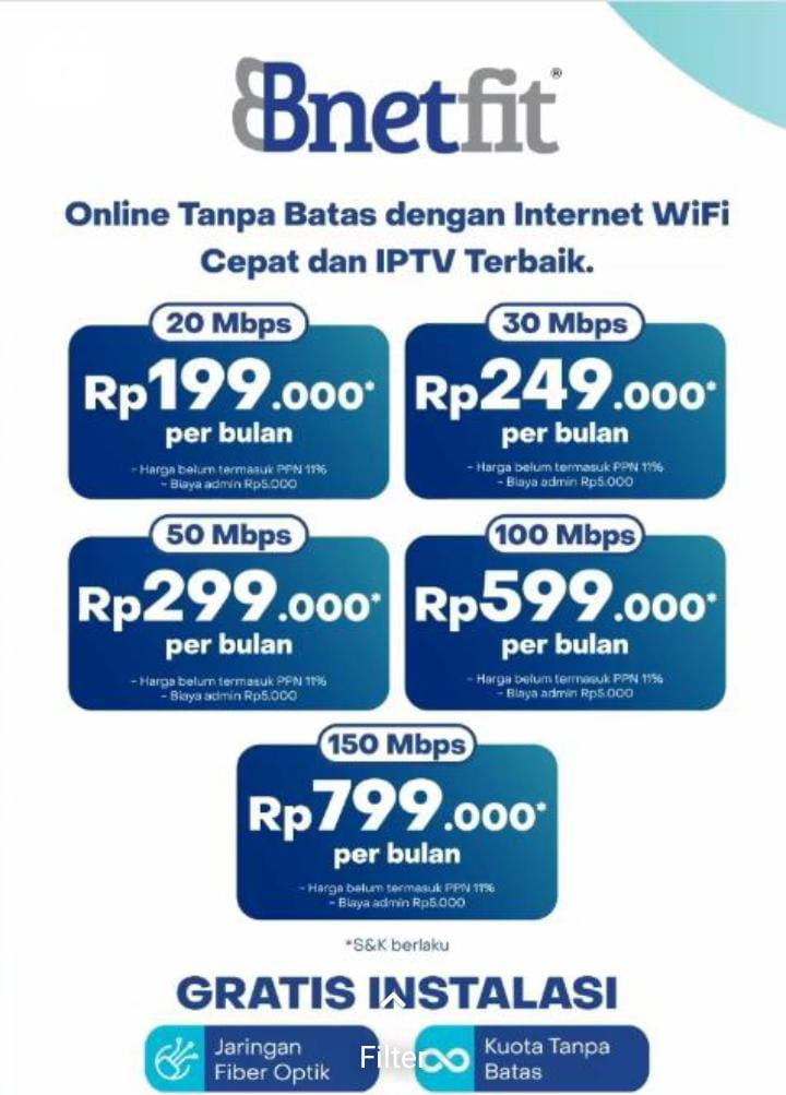 provider internet di cibinong